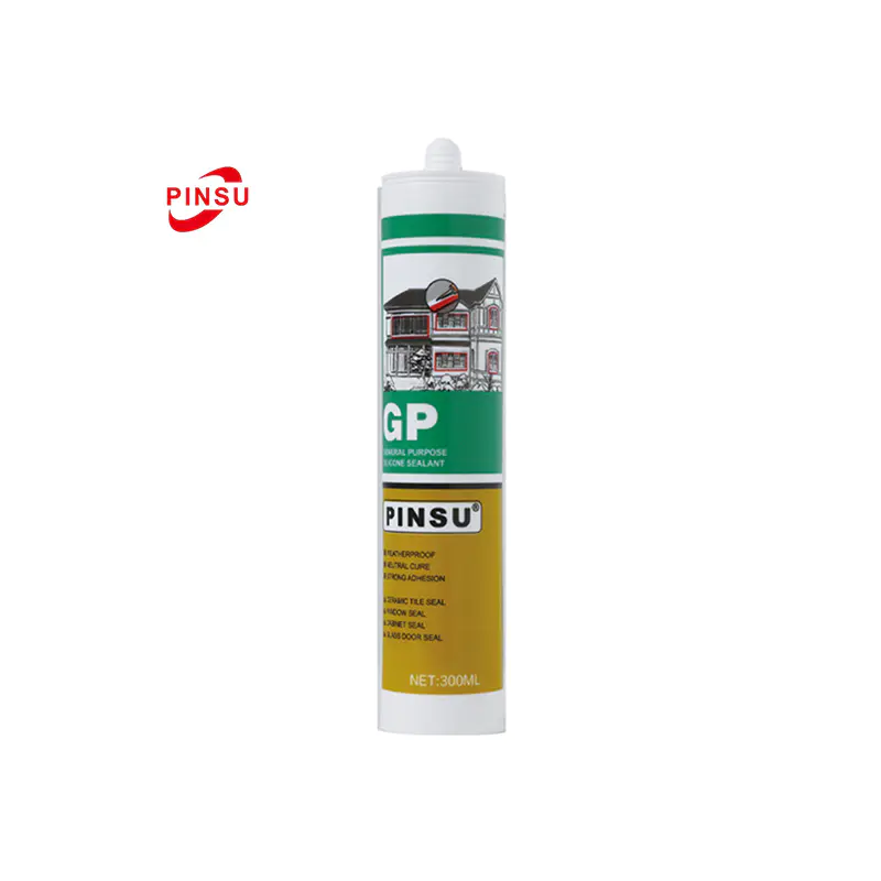 Weatherproof PINUS-GP Neutral Silicone Sealant para sa Salamin at Metal