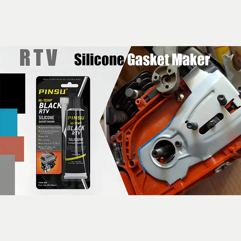 PINSU - Pula/Itim/Grey RTV na Silicone Gasket Seal na Lumalaban sa Mataas na Temperatura - Automotive/Industrial Grade Waterproof Sealant PINSU - Pula/Itim/Grey RTV na Silicone Gasket Seal na Lumalaban sa Mataas na Temperatura - Automotive/Industrial Grade Waterproof Sealant