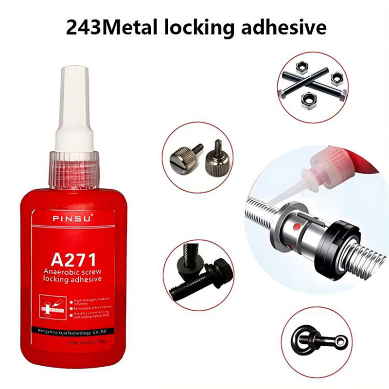 PINSU-A271 Industrial Grade Anaerobic Adhesive para sa Metal Sealing at Leak Prevention PINSU-A271 Industrial Grade Anaerobic Adhesive para sa Metal Sealing at Leak Prevention